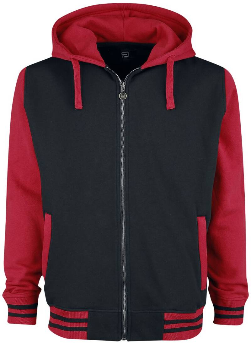 RED by EMP Playing The Blame Game Kapuzenjacke schwarz rot in XXL von RED by EMP