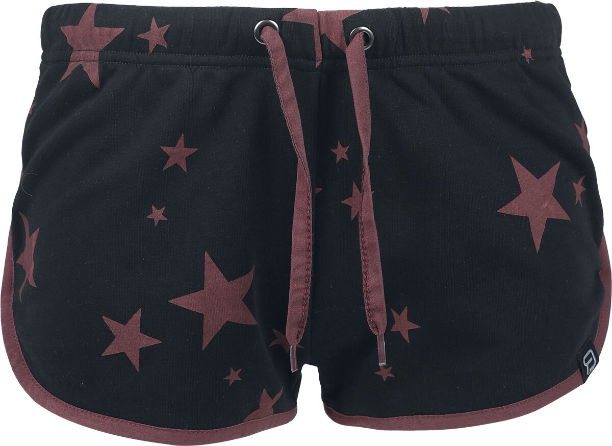 RED by EMP Shorts with Star Print Short schwarz in XL von RED by EMP