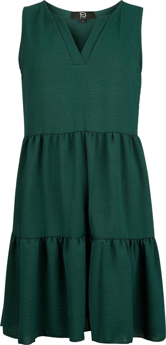 RED by EMP Basic Kleid Kurzes Kleid khaki in L von RED by EMP