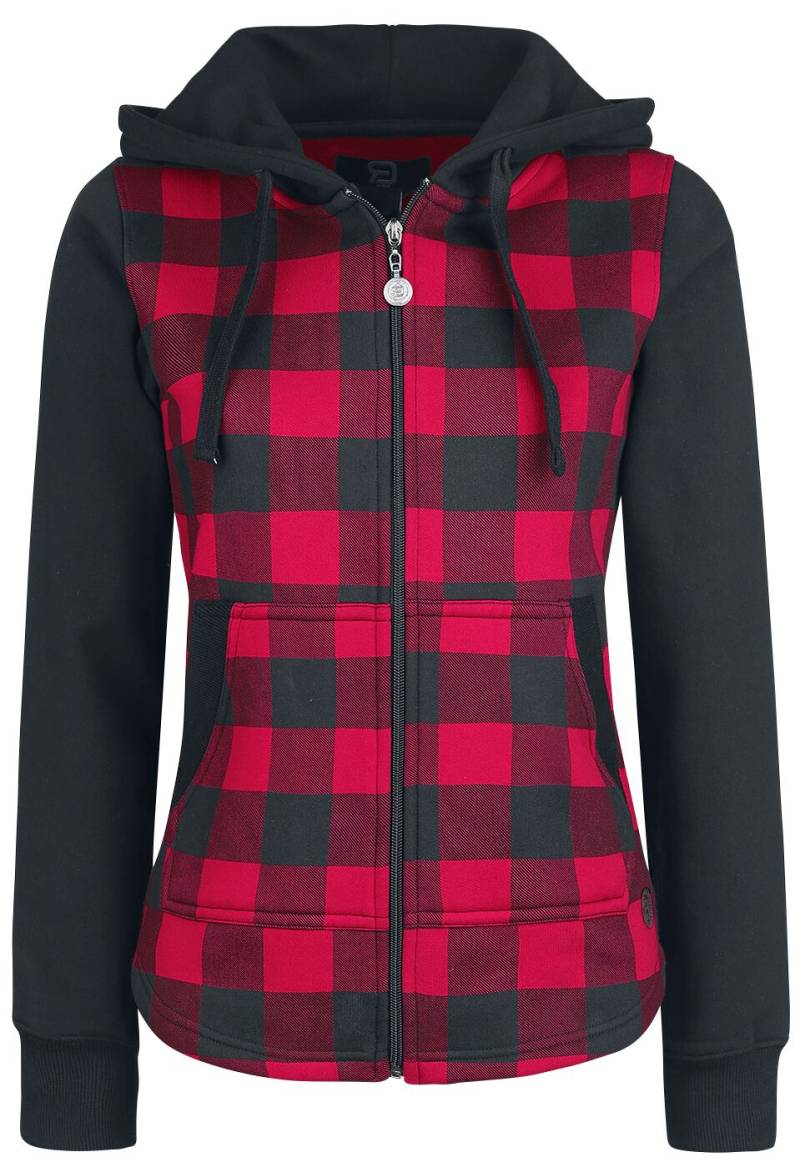 RED by EMP Stay Different Kapuzenjacke schwarz rot in S von RED by EMP