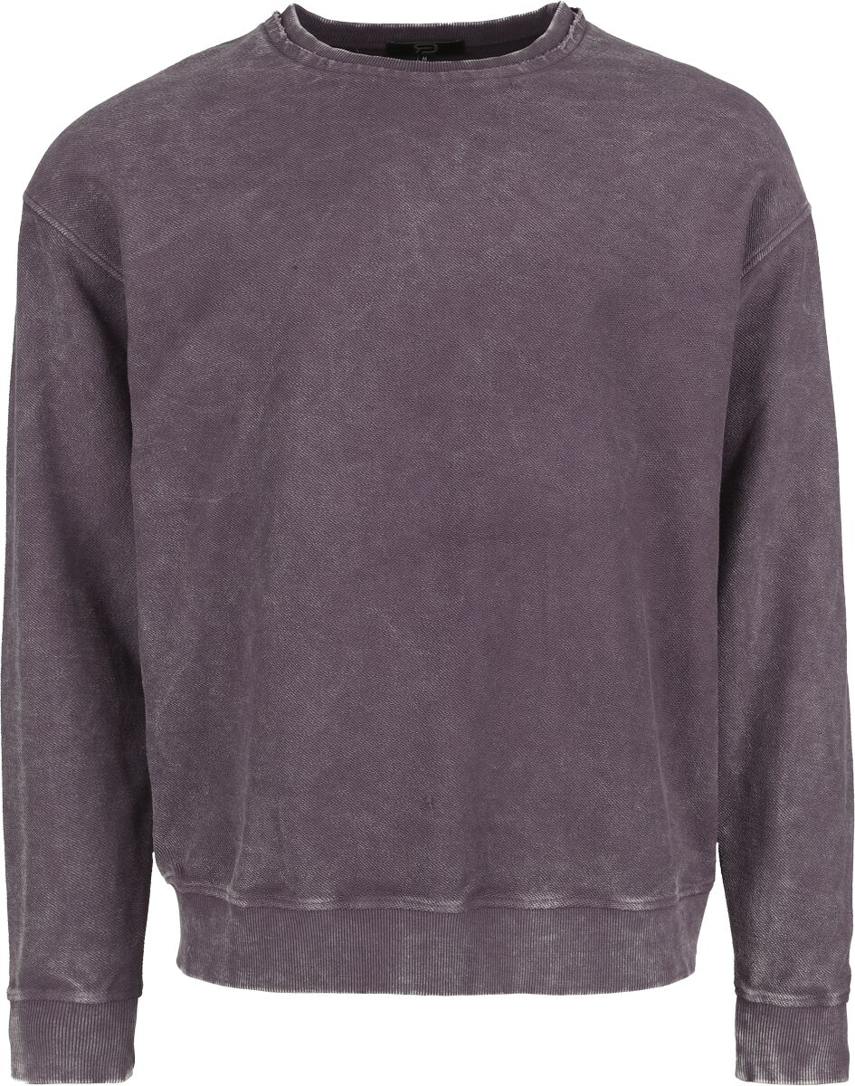 RED by EMP Sweatshirt von RED Sweatshirt dunkellila in M von RED by EMP