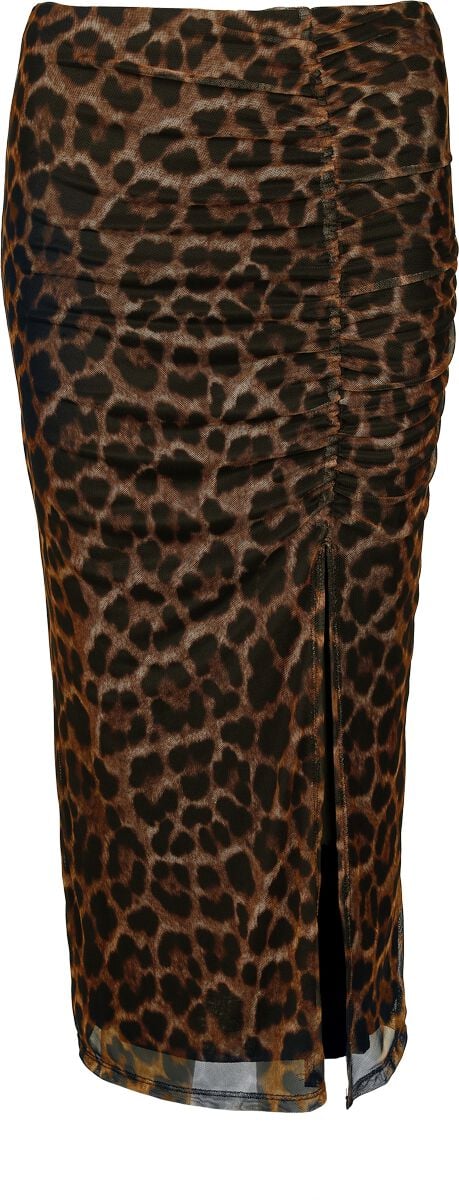 Rock knielang für Damen  multicolor "Leo Basic Rock" von RED by EMP von RED by EMP