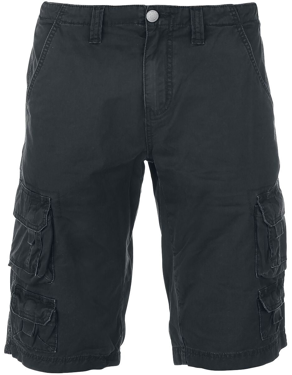 Short für Männer  schwarz "Army Vintage Shorts" von RED by EMP von RED by EMP