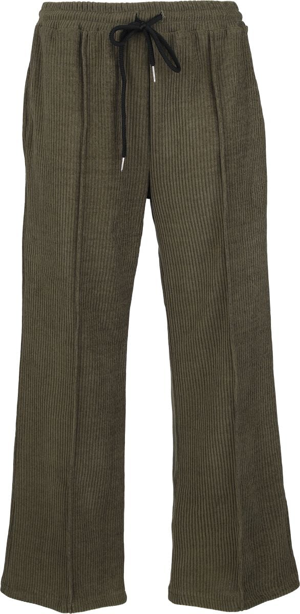 Stoffhose für Damen  khaki "Cosy Cord" von RED by EMP von RED by EMP