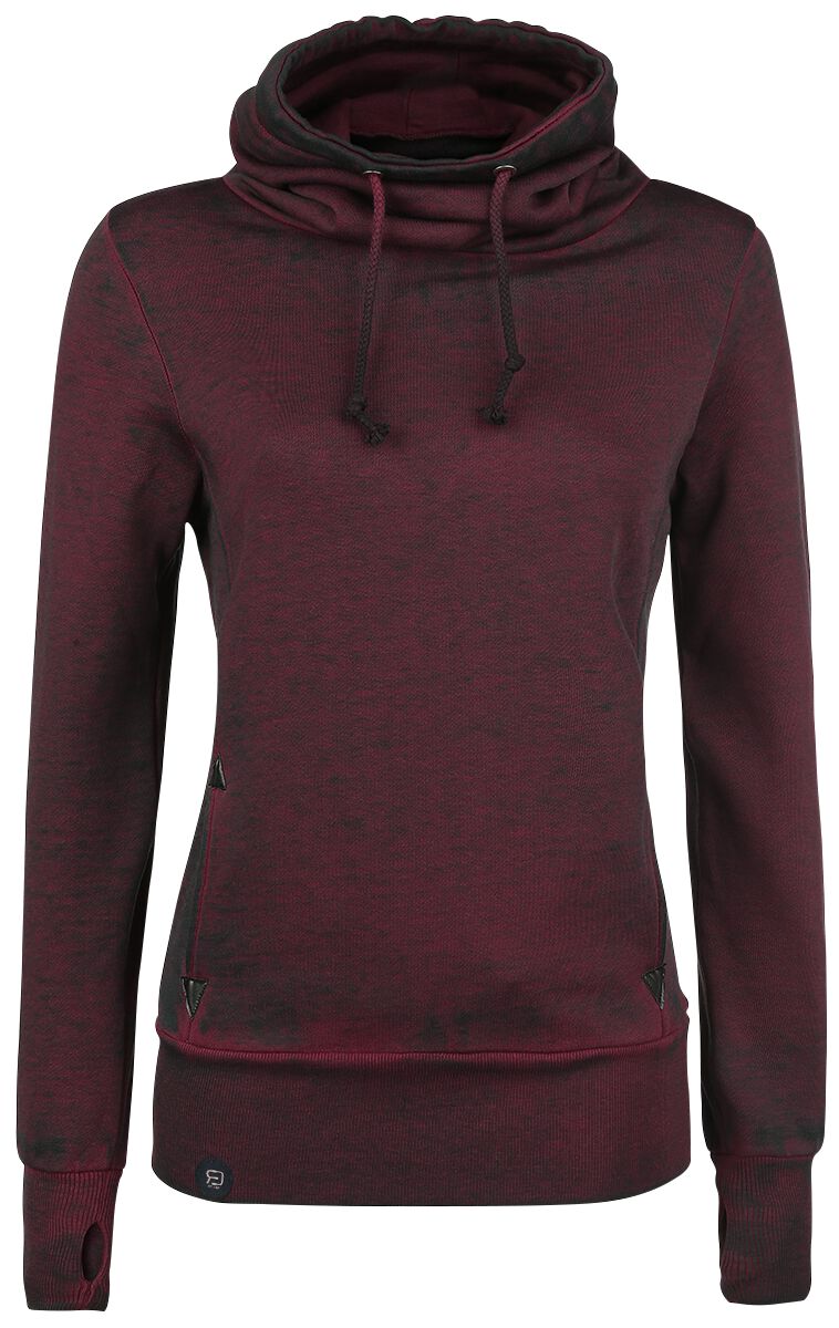 Sweatshirt für Damen  bordeaux "She's My Collar" von RED by EMP von RED by EMP