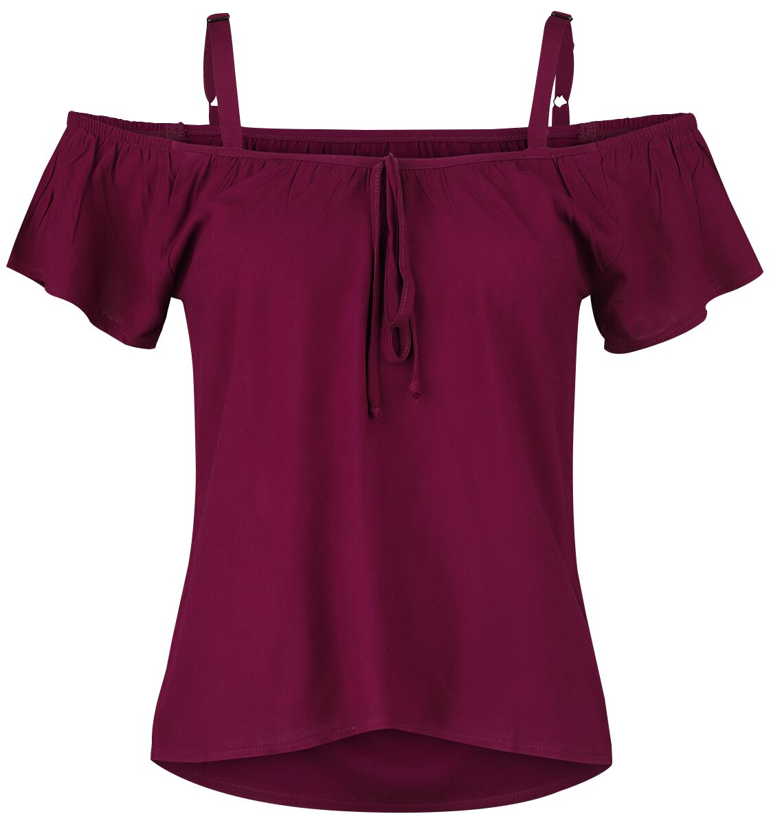 T-Shirt für Damen  bordeaux "Hang On Loose" von RED by EMP von RED by EMP