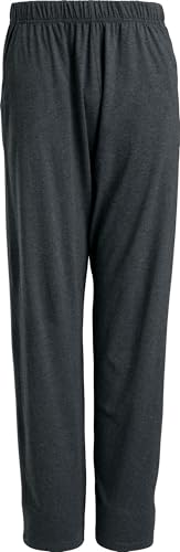 REDBEST Herren-Hose, lang Single-Jersey anthrazit meliert Größe 54 von REDBEST