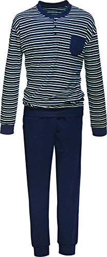 REDBEST Herren-Schlafanzug Single-Jersey Marine Größe 58 von REDBEST