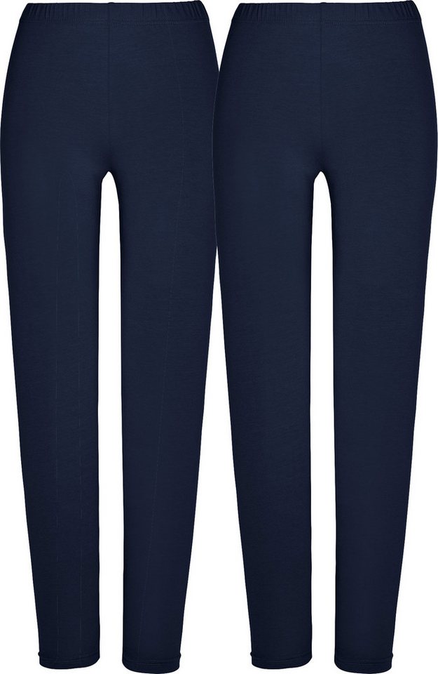 REDBEST Jogginghose Damen-Leggings, lang 2er-Pack Uni von REDBEST