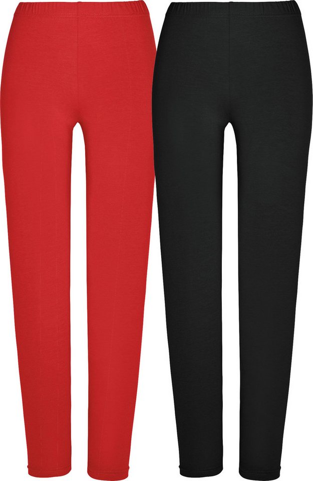 REDBEST Jogginghose Damen-Leggings 2er-Pack Uni von REDBEST