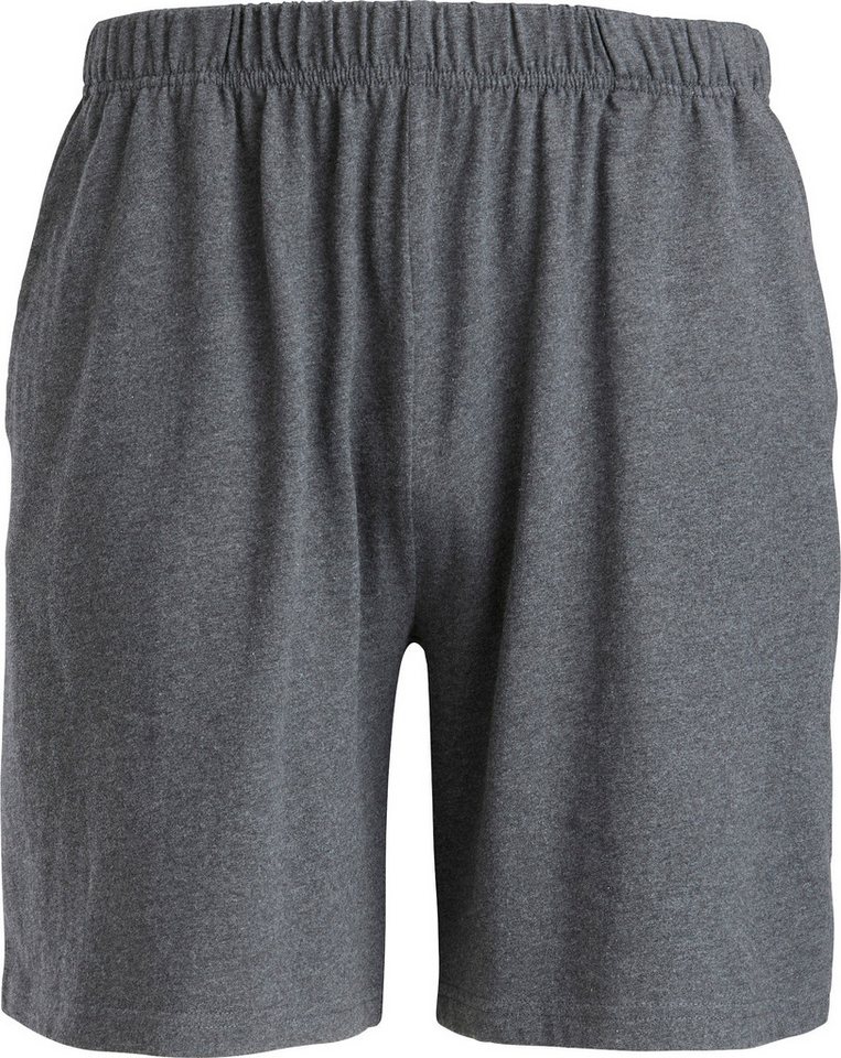 REDBEST Schlafhose Herren-Hose, kurz Single-Jersey Uni von REDBEST