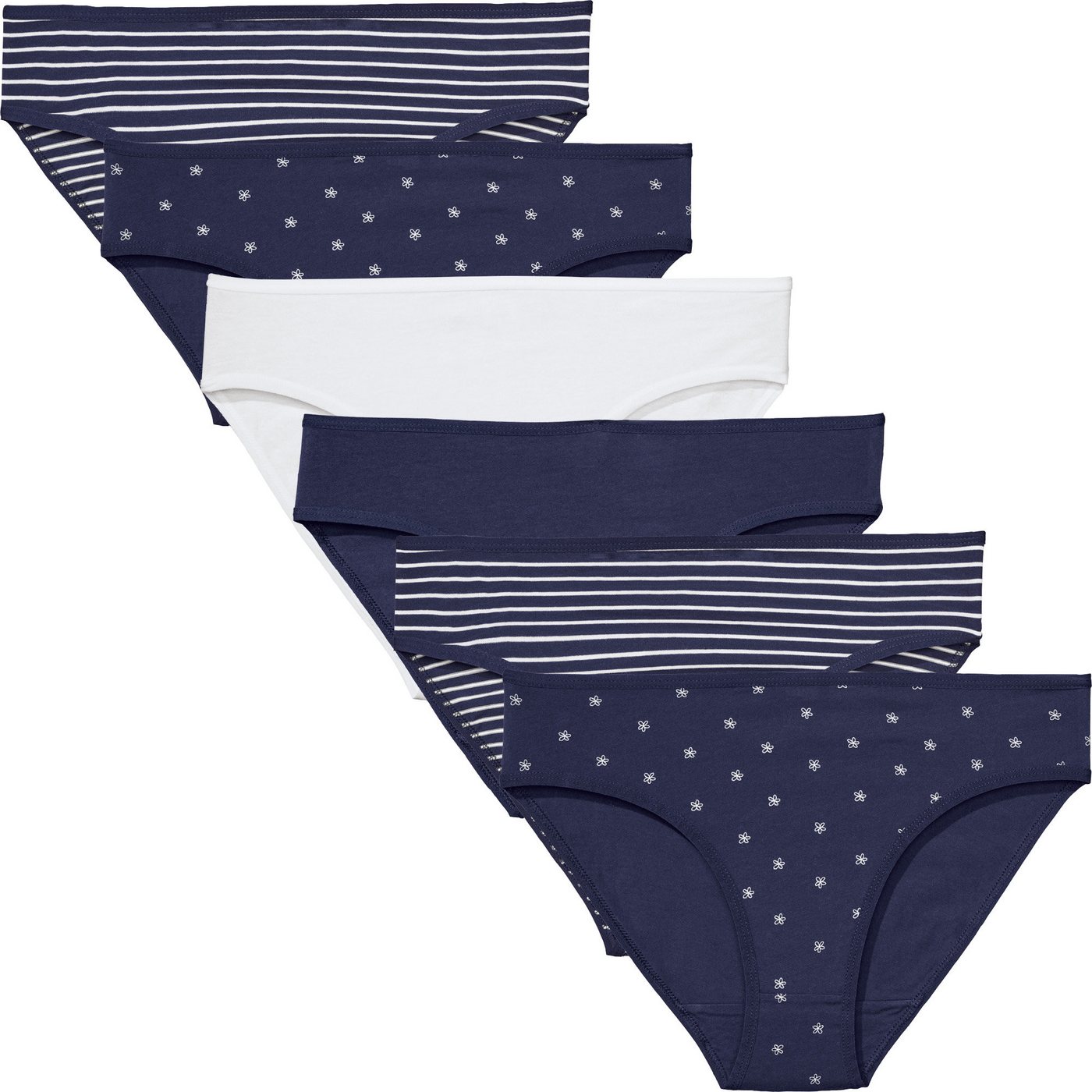 REDBEST Slip Damen-Slip 7er-Pack Single-Jersey Uni: 3 Slips REDBEST Slip Damen-Slip 7er-Pack Single-Jersey Uni: 3 Slips von REDBEST