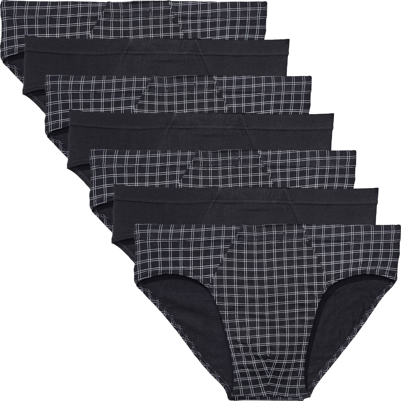 REDBEST Slip Herren-Slip 7er-Pack Single-Jersey Uni: 3 Slips von REDBEST