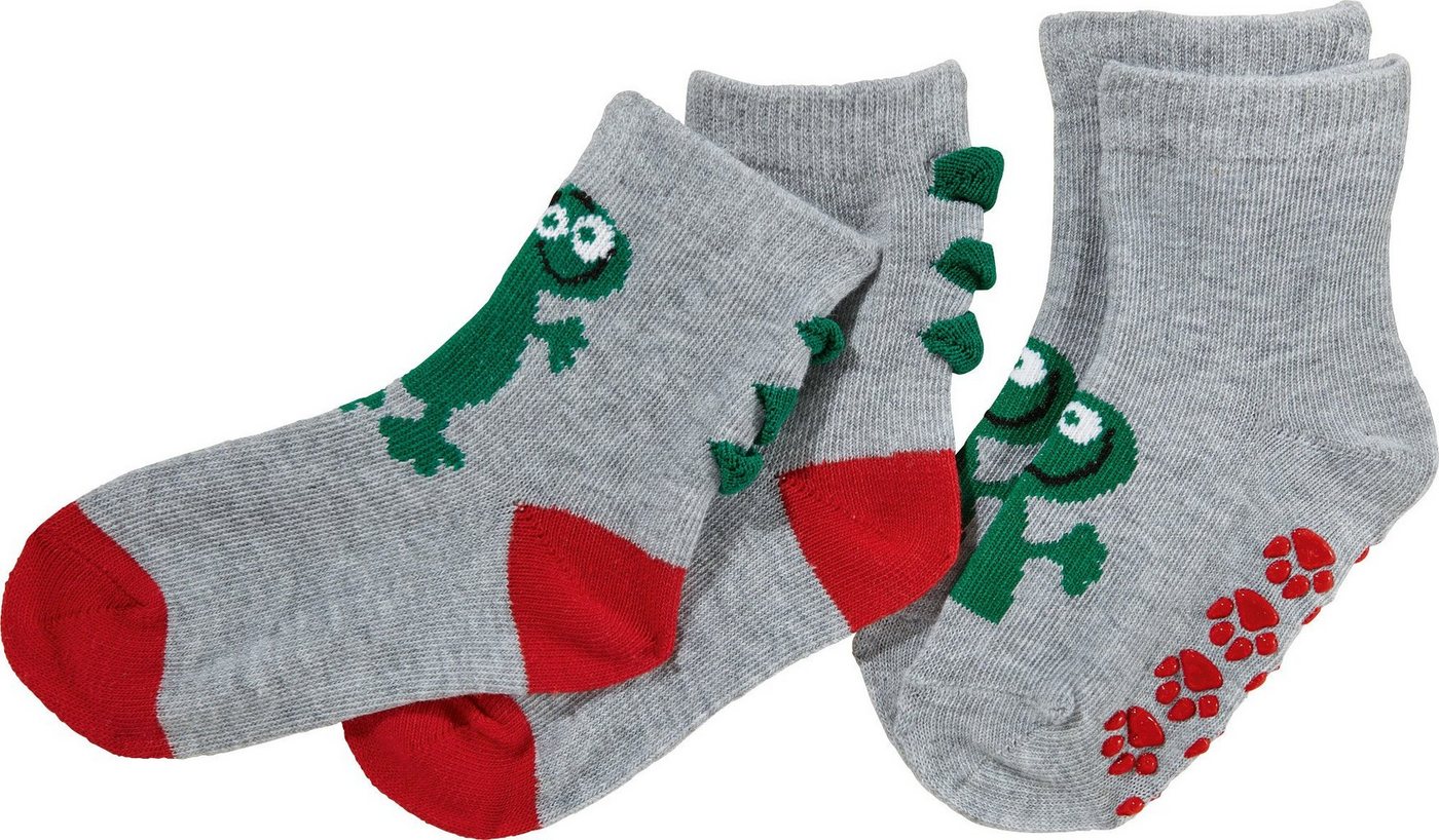 REDBEST Socken Kinder-Socken 2 Paar Tiermotive: Drache von REDBEST