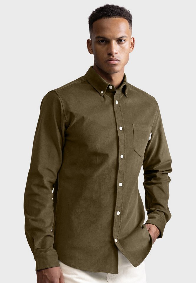 REDEFINED REBEL Langarmhemd Redefined Rebel Shirt RRPark Shirt Corduroy REGULAR FIT von REDEFINED REBEL