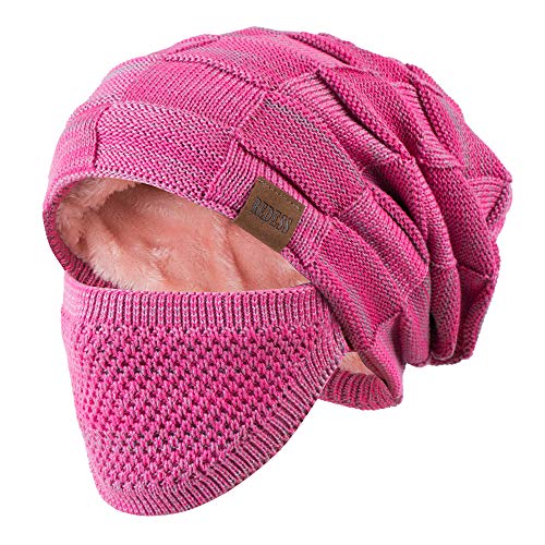 REDESS Beanie Mütze für Herren und Damen Winter Warme Mützen Stricken Slouchy Thick Skull Cap von REDESS