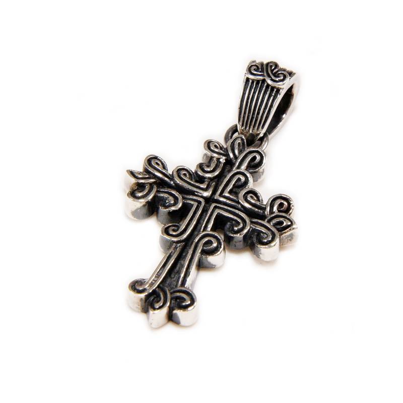 Kelten/Kreuz/Wikinger/925 Sterling Silber Anhänger/Silberanhänger/Kreuz Charm/Gothic/Rockabilly/Biker/Ec-042 von REDGATECASTLE