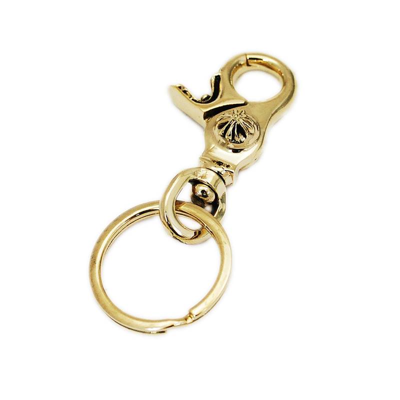 Lobster Clasp/Cross/Solid Brass Key Chain/Brass Gold Cross Clasp/Key-Chain/Biker/Wallet Chain/Key Ring/Men's/Women's Nd-Kc004 von REDGATECASTLE