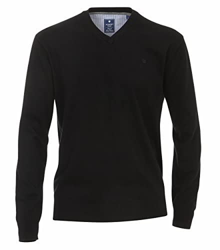 Redmond - Herren Pullover mit V-Ausschnitt (600), Größe:XXL, Farbe:Schwarz(90) von Redmond