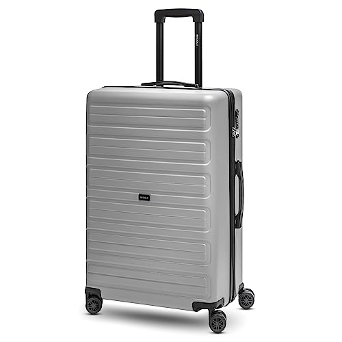 REDOLZ Mittelgroßer Hartschalen Check-in Koffer | Trolley 44 x 24 x 65 cm aus hochwertigem ABS Material | Ultra-leicht nur 3,49 kg für Damen & Herren | 4 Doppelrollen & TSA-Schloss (Essentials 08) von REDOLZ