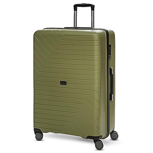 REDOLZ Hartschalen Check-in Koffer | Großer XL Trolley 50 x 30 x 75 cm aus hochwertigem, leichtem Polypropylen Material | 4 Doppelrollen & TSA-Schloss für Damen & Herren (Essentials 05) von REDOLZ