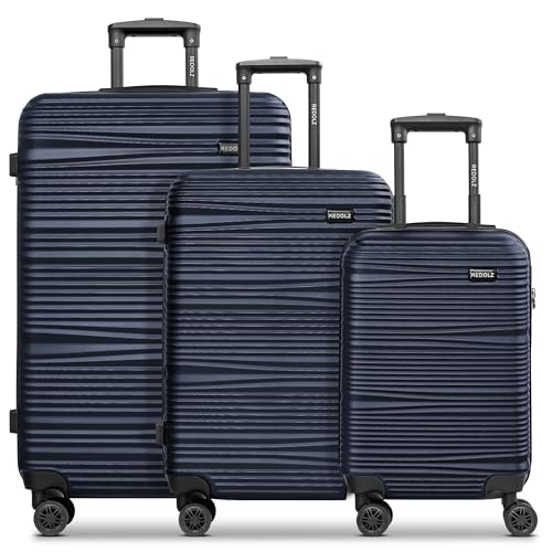 REDOLZ Hartschalen Koffer-Set 3-teilig | Leichte Reise-Trolleys aus hochwertigem, robustem ABS-Material | Ultra-leicht für Damen & Herren | 4 Doppelrollen & TSA-Schloss (Essentials 16) von REDOLZ