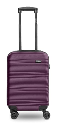REDOLZ Kleiner Hartschalen Kabinen-Koffer | Cabin-Trolley 35 x 20 x 55 cm aus hochwertigem ABS-Material | Ultra-leicht nur 2,6 kg für Damen & Herren | 4 Doppelrollen & TSA-Schloss (Essentials 16) von REDOLZ