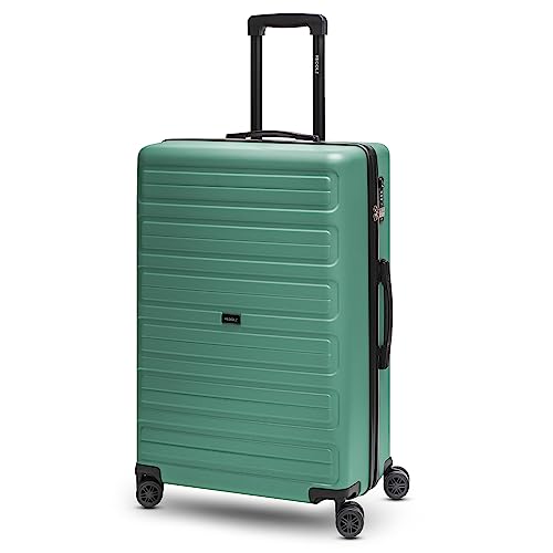 REDOLZ Mittelgroßer Hartschalen Check-in Koffer | Trolley 44 x 24 x 65 cm aus hochwertigem ABS Material | Ultra-leicht nur 3,49 kg für Damen & Herren | 4 Doppelrollen & TSA-Schloss (Essentials 08) von REDOLZ