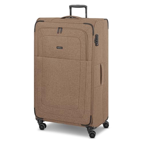 REDOLZ XL Jumbo 4-Rollen Koffer sehr groß 52 x 30 x 90 cm [Sondergröße] Check-in Trolley mit TSA-Schloss | 126 Liter, 4,3 kg leicht |für Männer & Frauen (Essentials 12) von REDOLZ