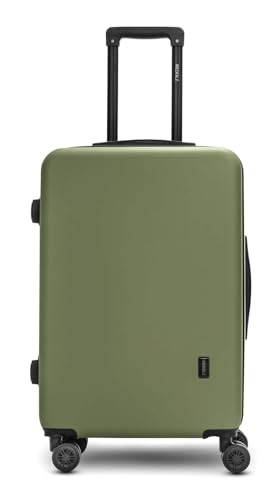 REDOLZ mittelgroßer Hartschalen Check-in Koffer | Trolley 44 x 25 x 67 cm aus hochwertigem ABS Material | Ultra-leicht nur 3,29 kg für Damen & Herren | 4 Doppelrollen & TSA-Schloss (Essentials 09) von REDOLZ
