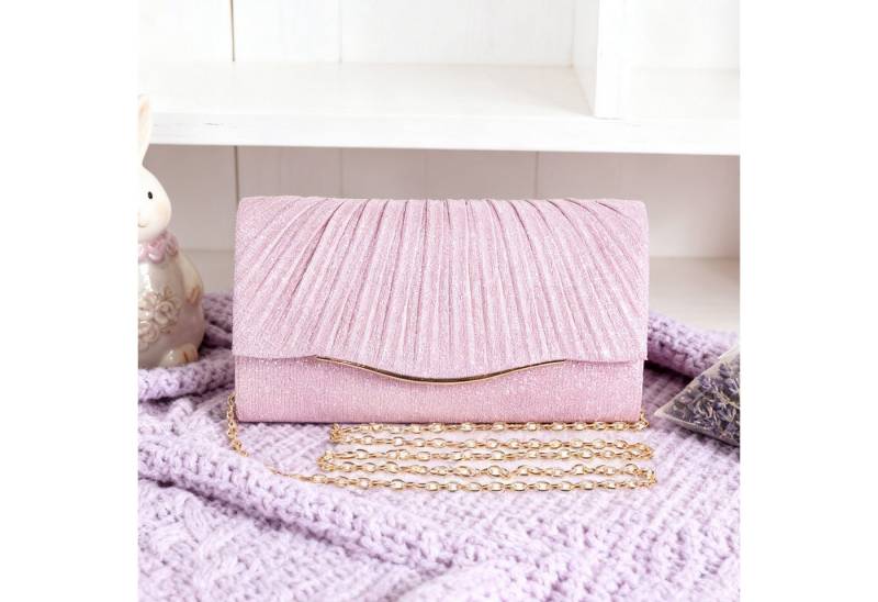 REDOM Abendtasche Pailletten Handtasche Kosmetik-Etui Crossbody (mit Abnehmbare 120-cm-Kette und Magnetverschluss, 1-tlg., für Hand- Schulter- oder Crossbody-Trageweise), Ideal für Hochzeiten Partys Bankette und festliche Events von REDOM