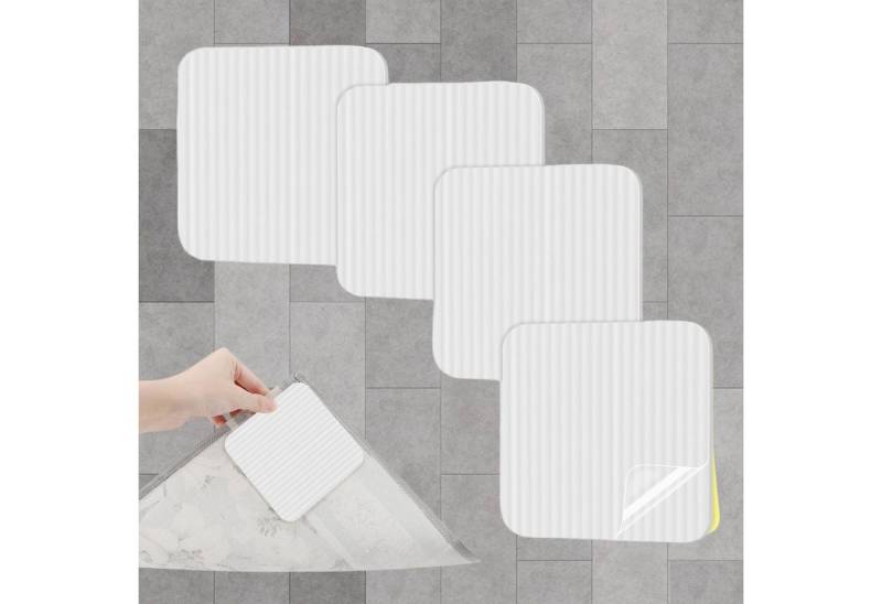 REDOM Antirutsch-Aufkleber Teppich Anti-Rutsch Aufkleber Teppich Stopper Teppichgleitschutz, B: 10 cm, L: 10 cm, 4er Set Antirutsch Matte Teppich Greifer zuschneidbar, 4-tlg., Universal Teppichstopper Rutsch Stop Teppich Unterlage Antirutschmatte, für Kinderzimmer Wohnzimmer Schlafzimmer Büros Boden usw von REDOM