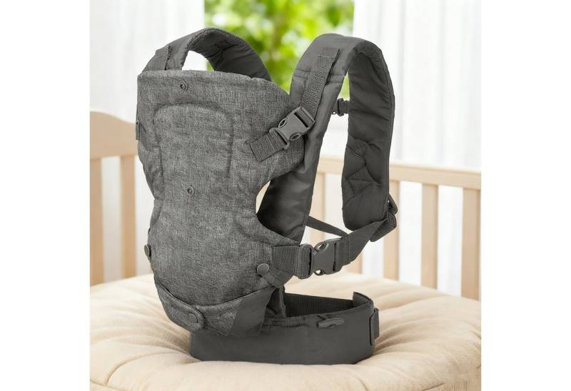 REDOM Bauchtrage 4 in 1 Babytrage Multifunktionale Kindertrage (Ergonomisch Mit Hüftsitz, 1-tlg., gemütlich leichtgewichtig 4 Trageoptionen verstellbarer Sitz), Tragehilfe für Neugeborene und Kleinkinder (3–36 Monate) von REDOM