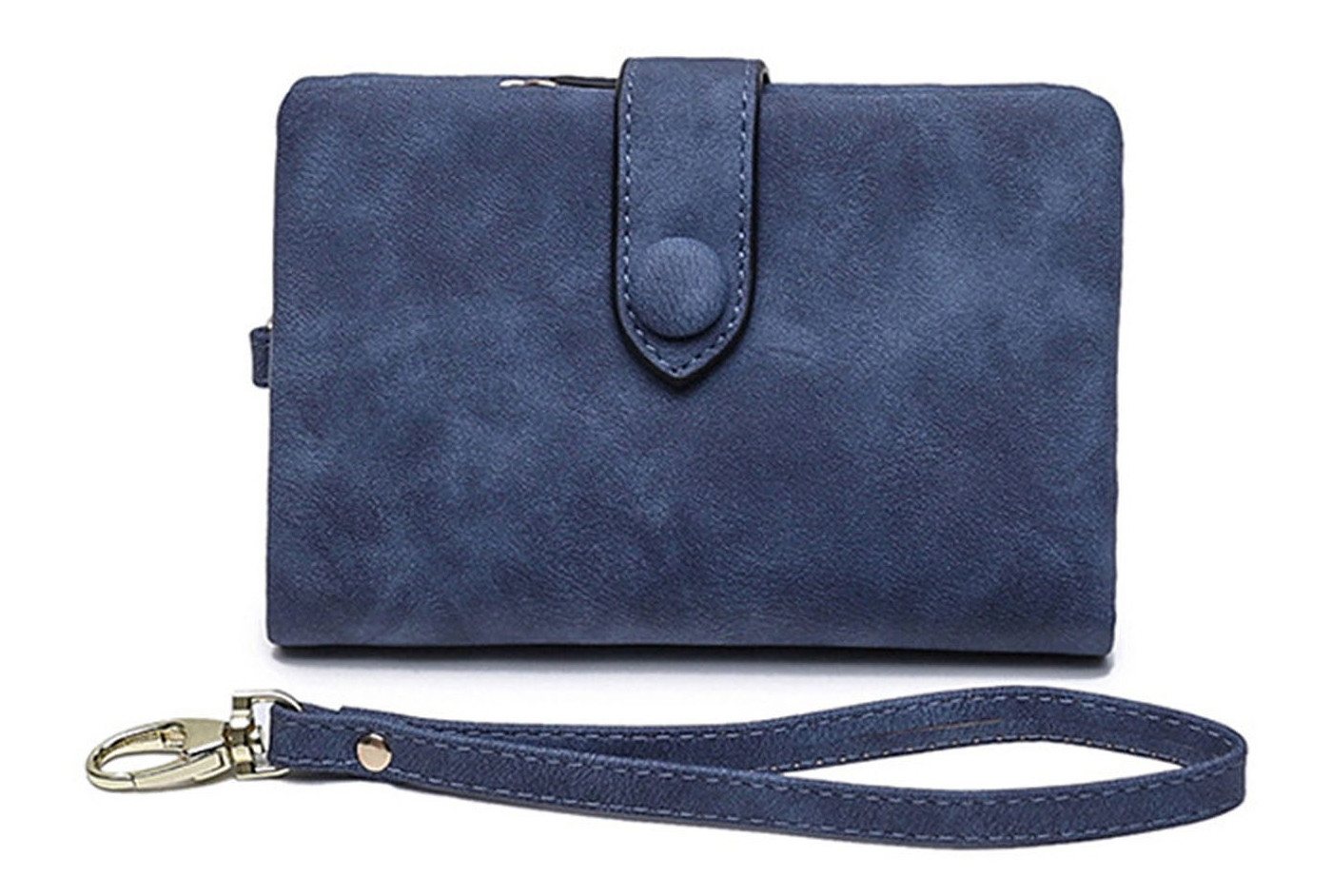 REDOM Geldbörse Damen Geldbeutel Geldtasche Portemonnaie Portmonee Weich Kunstleder (Mini Frauen Handtasche Ledergeldbörse Brieftasche, 1-tlg., mit RFID, Slim Wallet, Kreditkartenetui, Kartenhalter), Geld Beutel mit Kartenfäche und Münzfach 13.5 x 9.5 x 3 cm von REDOM