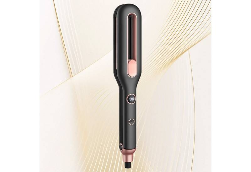 REDOM Glätteisen 2-in-1 Haarglätter Lockenstab Profi Haarstyler mit Ionenfunktion Keramik-Beschichtung, Turmalin-Keramikplatten Schnellaufheizung Anti-Statik Auto-Off, mit LCD-Display Keramik Wellen Klein Locken Hair Stylen usw von REDOM