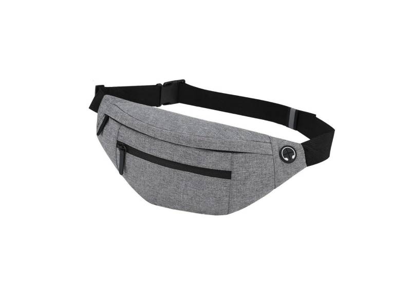 REDOM Gürteltasche Schultertasche Sporttasche Brusttasche Geldtasche (Nylon Herren und Damen Crossbody Umhängetasche Wasserdicht 20 x 14 x 15 cm, 1-tlg., Geldgürtel, Handytasche, Anti-Diebstahl), Multipurpose Outdoor Camping Reisen Wandern Hundetraining Radfahren von REDOM