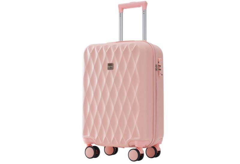 REDOM Hartschalen-Trolley Reisekoffer Kofferset Rollkoffer Handgepäcktrolley, ABS-Material TSA Zollschloss robuste Hartschale von REDOM