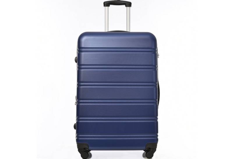 REDOM Hartschalen-Trolley Rollkoffer, Reisekoffer, Handgepäck 4 Rollen, ABS-Material, Material-ABS Kunststoff Viel Stauraum 360° leises Universal- Räder von REDOM