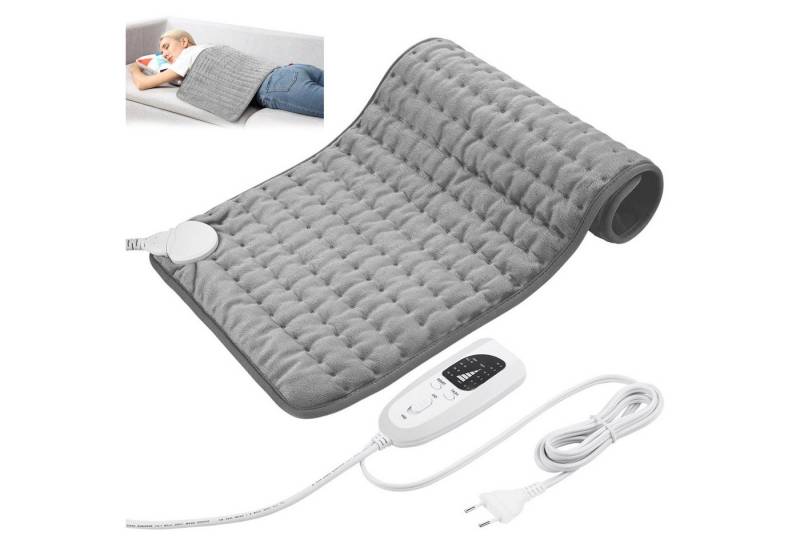 REDOM Heizkissen Heizdecke Wärmekissen Bauchwärmer Heizmatte 83x43 cm, 6 Heizstufen Timer 30–120 Min automatisches Abschalten 1-tlg., Langes Netzkabel für flexible Nutzung zu Hause oder im Büro, Weiches Flanell Erwärmt sich gleichmäßig ideal für Rücken Bauch von REDOM