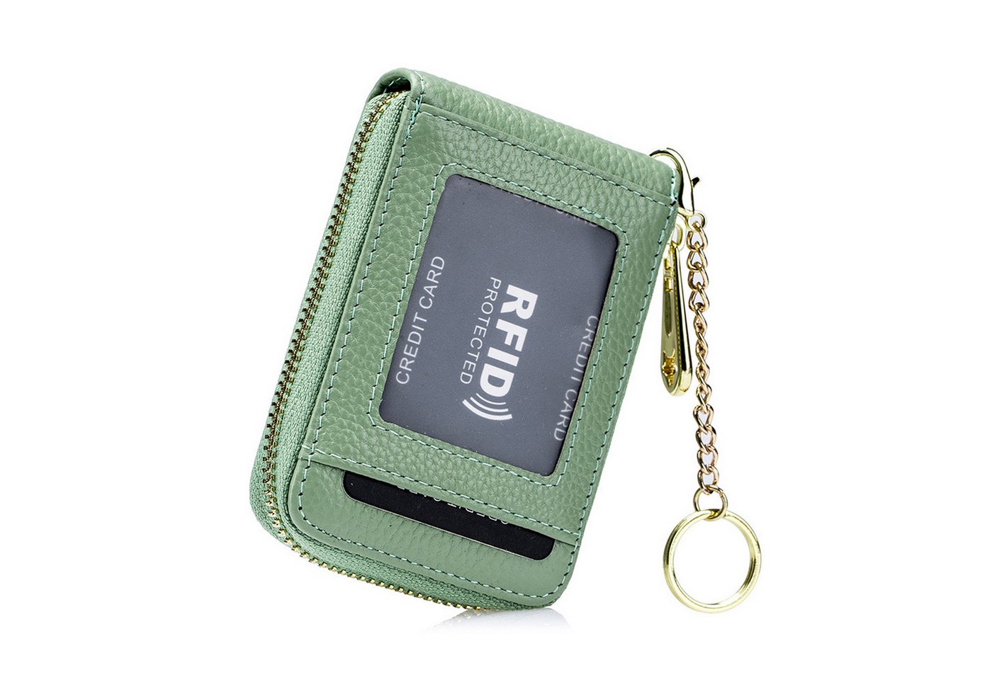 REDOM Kartenetui Damen Kreditkartenetui Karten Halter Kartenhalter Visitenkartenetui (7,5x11x2,5 cm mit 12 Kartenfächer 2 Geldscheinfächern 1 Ausweisfenster, 1-tlg., Slim Walle, Geldbeutel, Geldbörse, Tragbar, Portemonnaie), für Kreditkarte EC Karte Bank Karte Personalausweis Visitenkarten usw von REDOM
