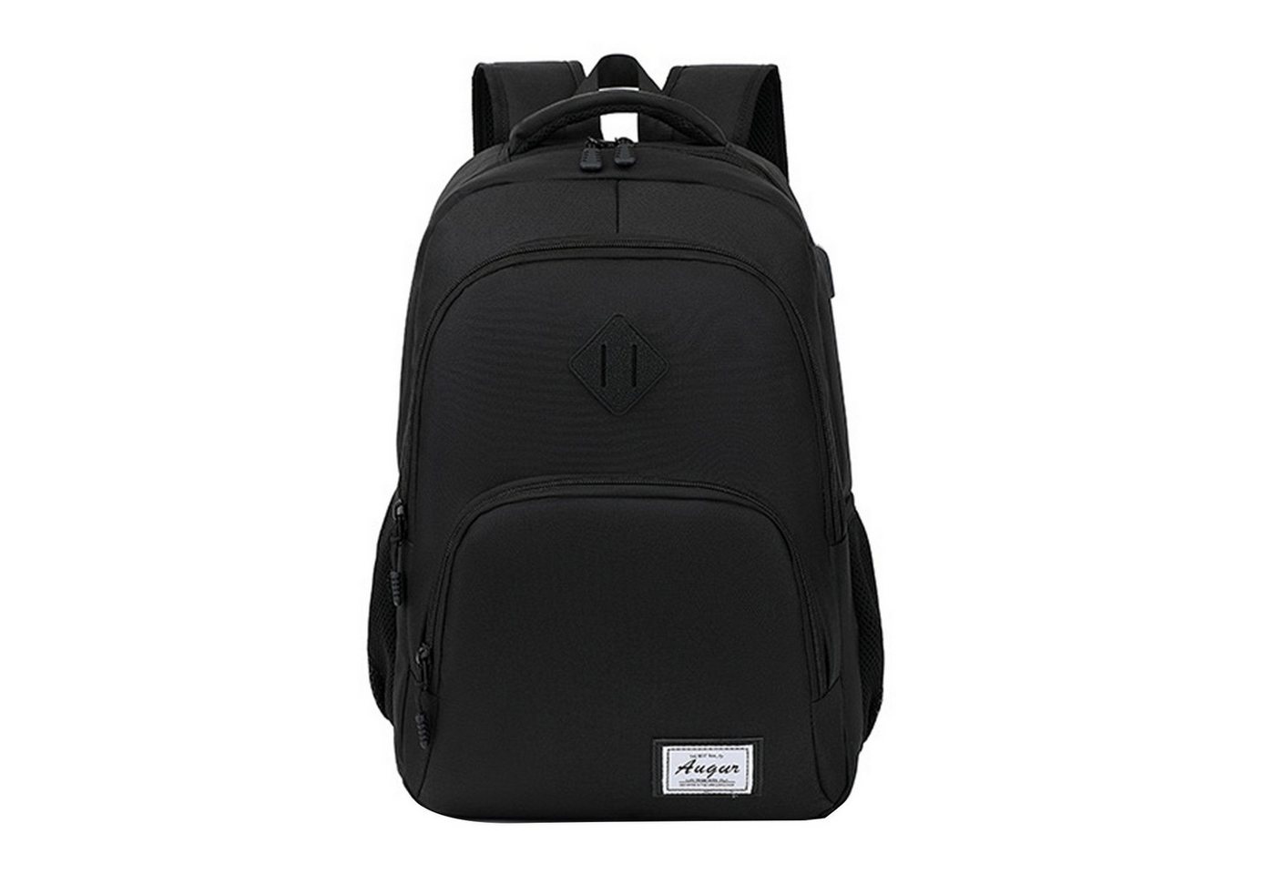 REDOM Laptoprucksack Laptop Rucksack Rucksäcke Schulrucksack Wasserbeständig Laptoptasche (Laptop Notebook Tasche Schule Uni Rucksack, Anti-Diebstahl, Backpack mit Laptopfach, USB-Lade-Anschluss), Herren Damen Jungen Teenager Freizeit Arbeit Business Reisen von REDOM