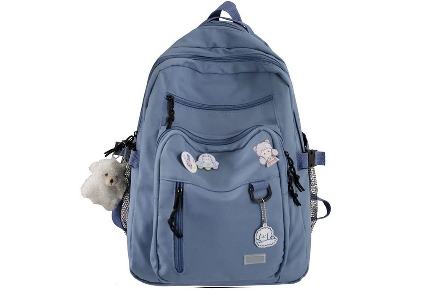 REDOM Laptoprucksack Laptop Rucksack Rucksäcke Schulrucksack Wasserbeständig Laptoptasche (Laptop Notebook Tasche Schule Uni Rucksack, Sportrucksack, Backpack mit Laptopfach), Damen Frauen Teenager Freizeit Arbeit Business Reisen von REDOM