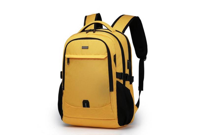 REDOM Laptoprucksack Laptop Rucksack Rucksäcke Schulrucksack Wasserbeständig Laptoptasche (Laptop Notebook Tasche Schule Uni Rucksack, mit USB-Lade-Anschluss, Anti-Diebstahl, Backpack mit Laptopfach), Herren Damen Jungen Teenager Freizeit Arbeit Business Reisen von REDOM