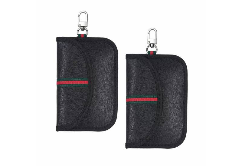 REDOM Schlüsseltasche 2er Set RFID Schutz Abschirmung Tasche Autoschlüsseltasche (2-tlg) von REDOM