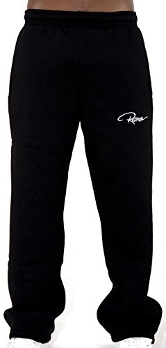 REDRUM Jogging Plain Pant Hose, Größe:3XL;Präzise Farbe:Schwarz von REDRUM