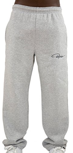 REDRUM Jogginghose Sweatpants Sport Fitness Casual - Modell Plain - in Schwarz Anthrazit Grau (4XL, Grau) von REDRUM