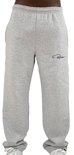 REDRUM Jogginghose Sweatpants Sport Fitness Casual - Modell Plain - in Schwarz Anthrazit Grau (L, Grau) von REDRUM