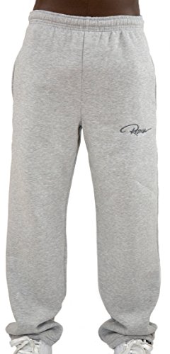 REDRUM Jogginghose Sweatpants Sport Fitness Casual - Modell Plain - in Schwarz Anthrazit Grau (XL, Grau) von REDRUM