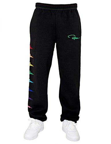 REDRUM Jogginghose Sweatpants Sport Hose Modell Multicolor Schwarz (2XL) von REDRUM