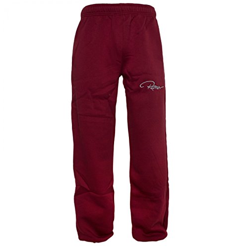 Redrum Jogging Plain Pant Hose, Größe:L;Präzise Farbe:Bordeaux von REDRUM